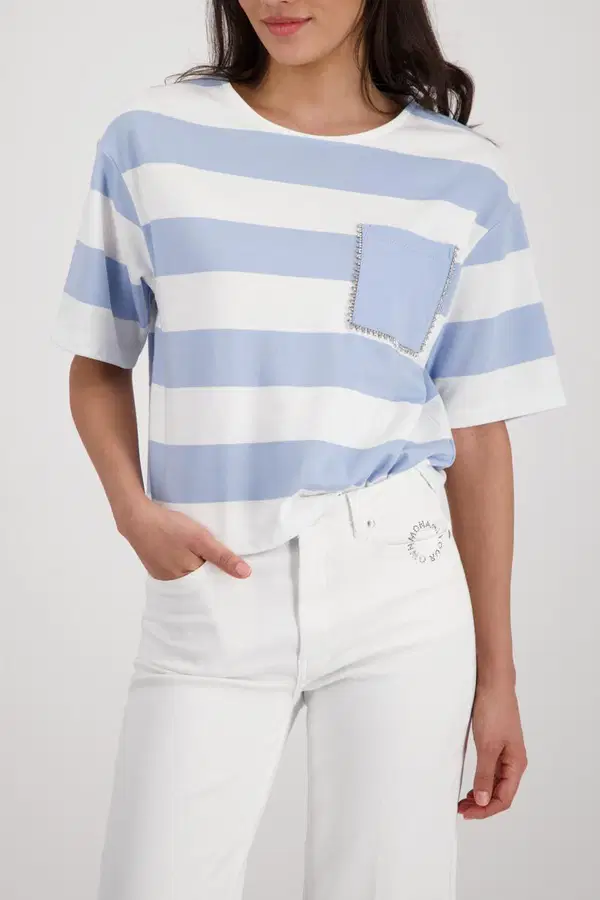 Monari T-Shirt 410844 Blauw 1