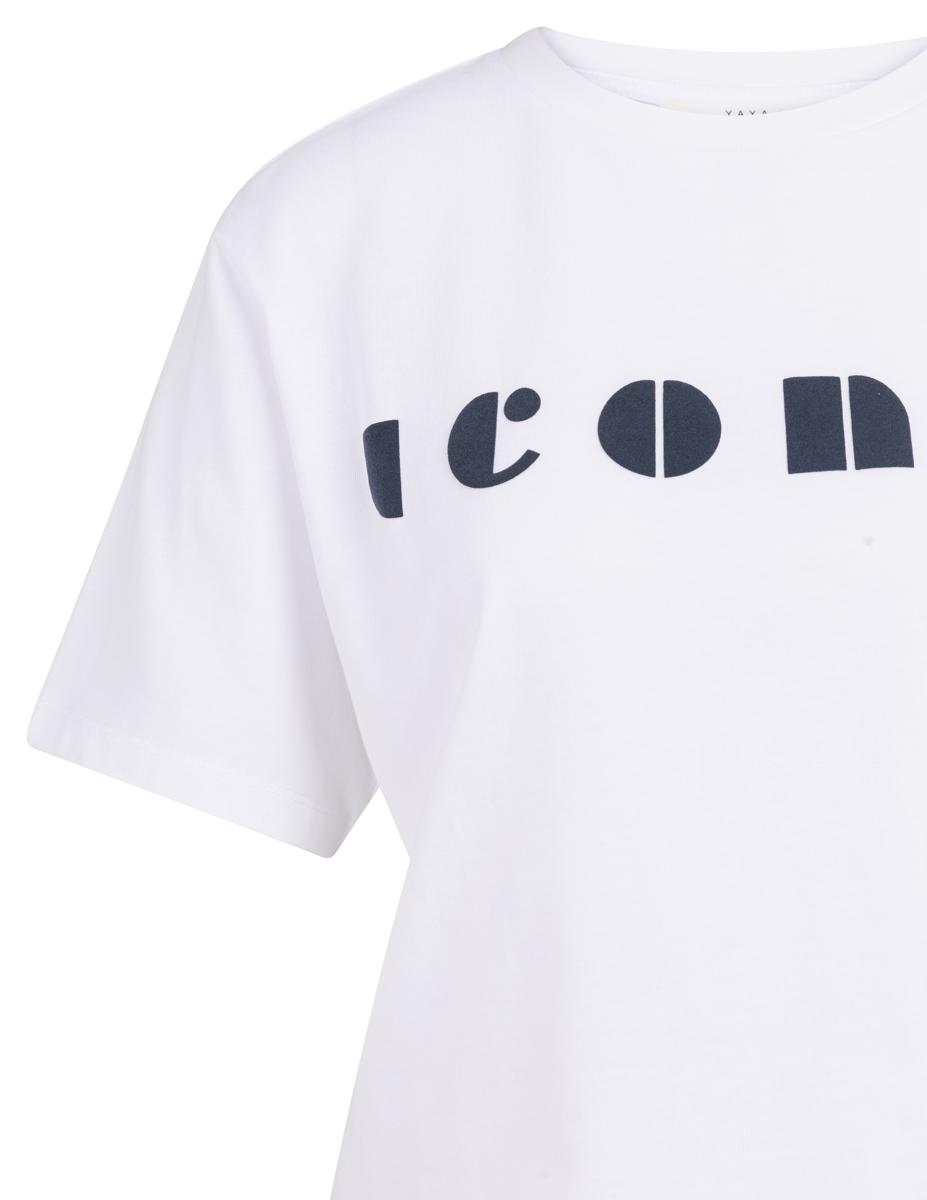 YAYA T-Shirt 01-719086-603 Wit 4