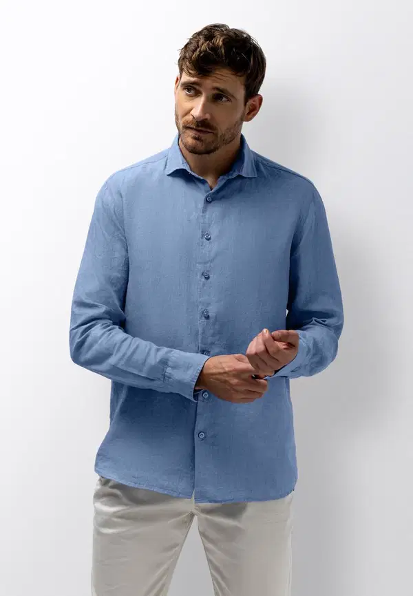 State of Art Overhemd 211-16270 Blauw 1