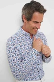 R2 Amsterdam Overhemd 132.WSP.002 Blauw 1