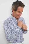 R2 Amsterdam Overhemd 132.WSP.002 Blauw 1