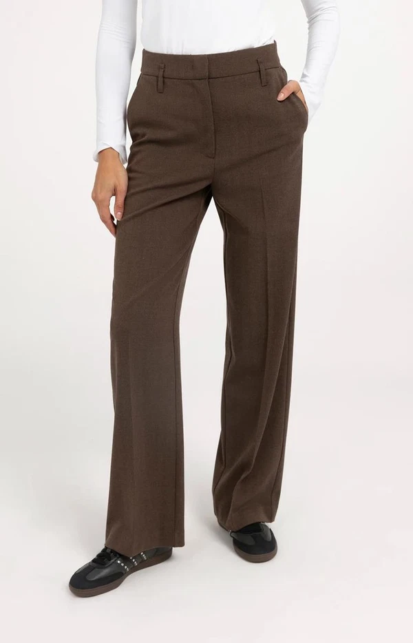 YAYA Pantalon 01-301296-610 Bruin 1