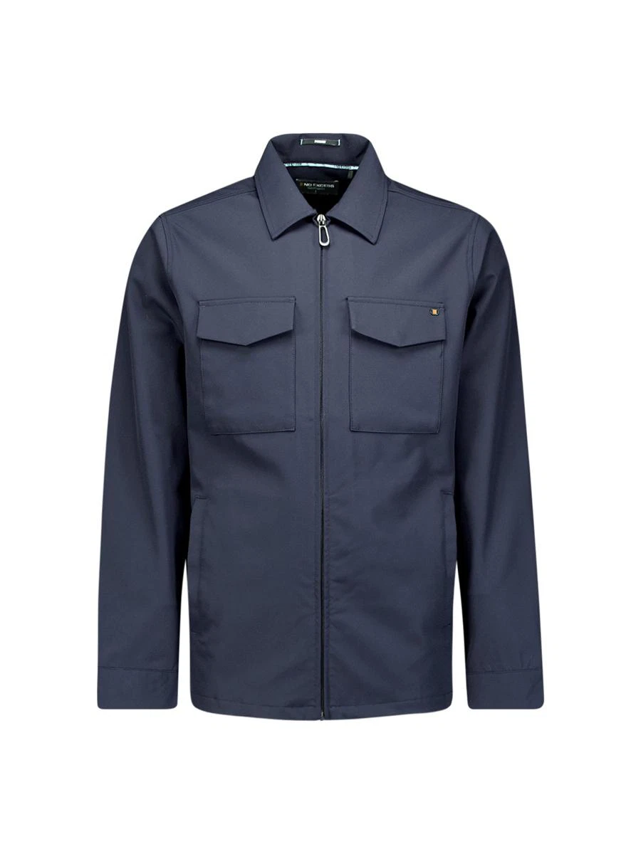 No Excess Overshirt N5104 Blauw 3