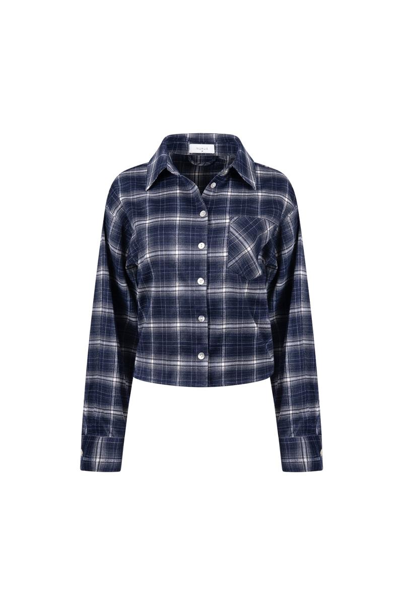 NUKUS Blouse NKF02263 Blauw 1