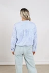 NUKUS Blouse Newport Blauw 3