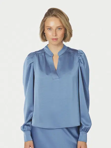 Neo Noir Blouse Rosslyn Blauw 1