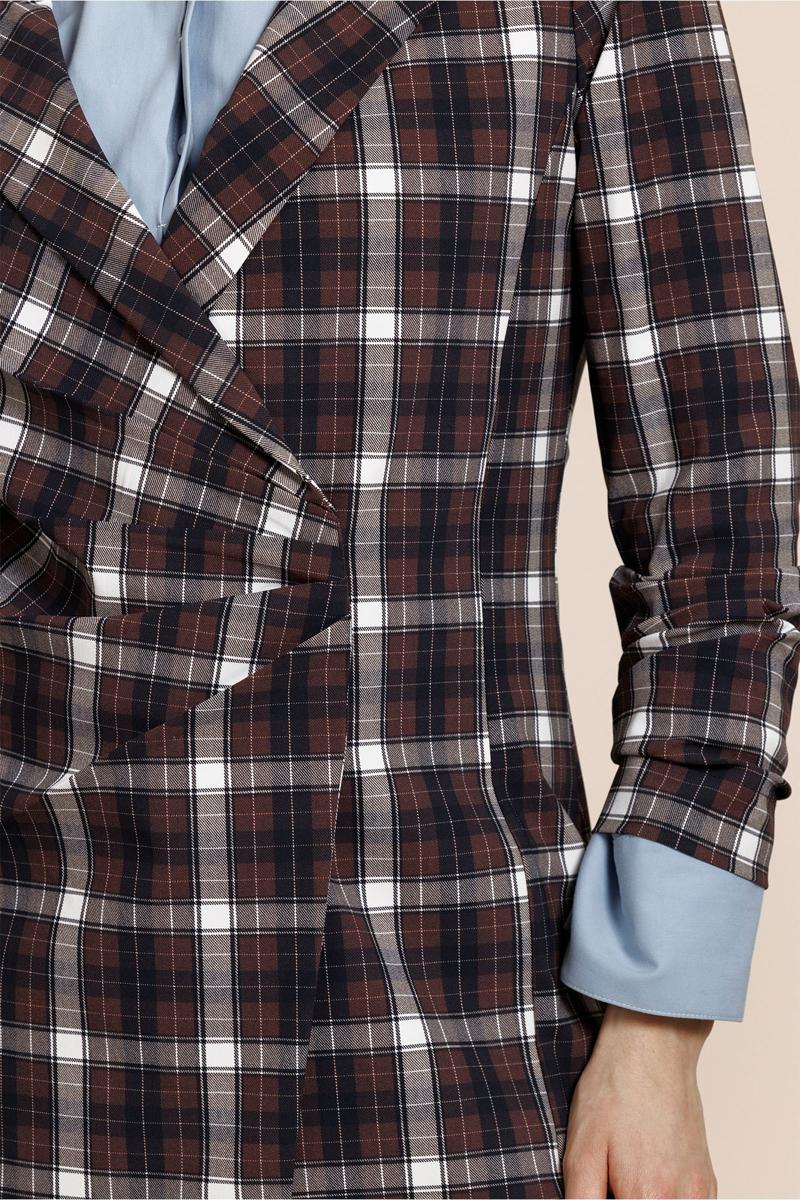 Studio Anneloes Blazer Cinta Check Bruin 4