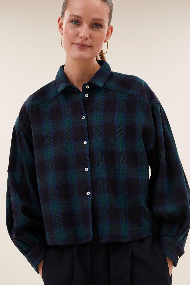 By-Bar Blouse 26412033 Groen 5