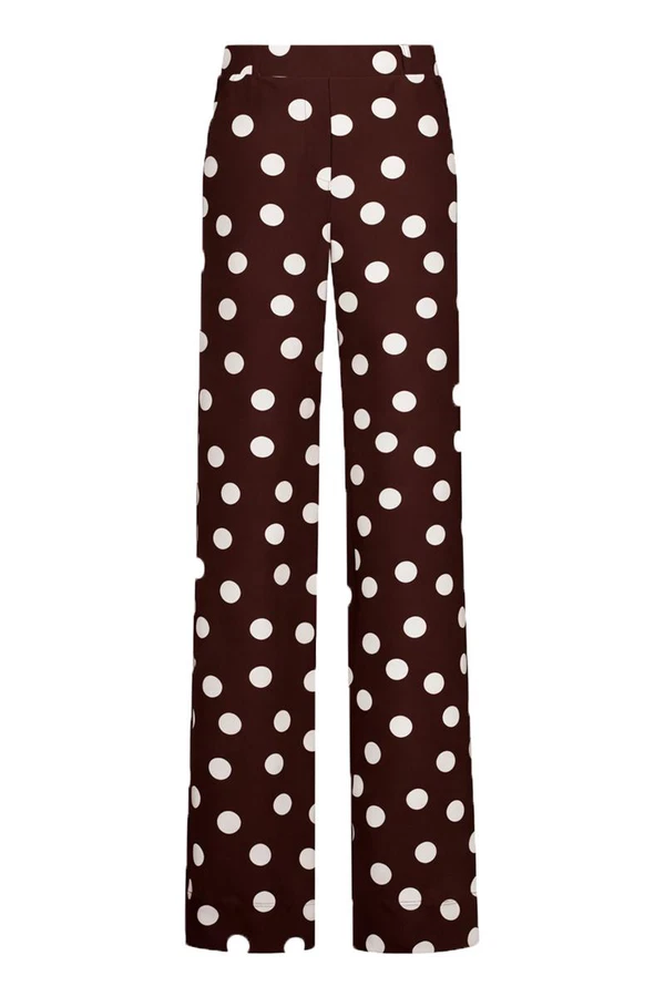 Studio Anneloes Pantalon Lexie dot trouser Bruin 1