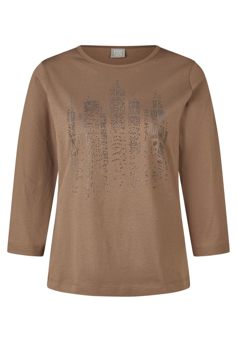 Rabe Longsleeve 57-123313 Taupe 3