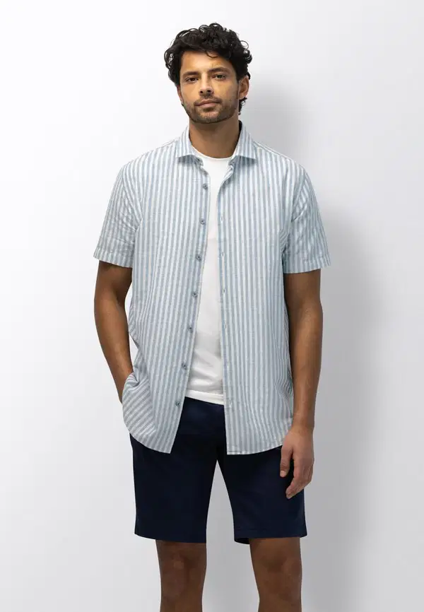 State of Art Overhemd 262-16917 Blauw 1