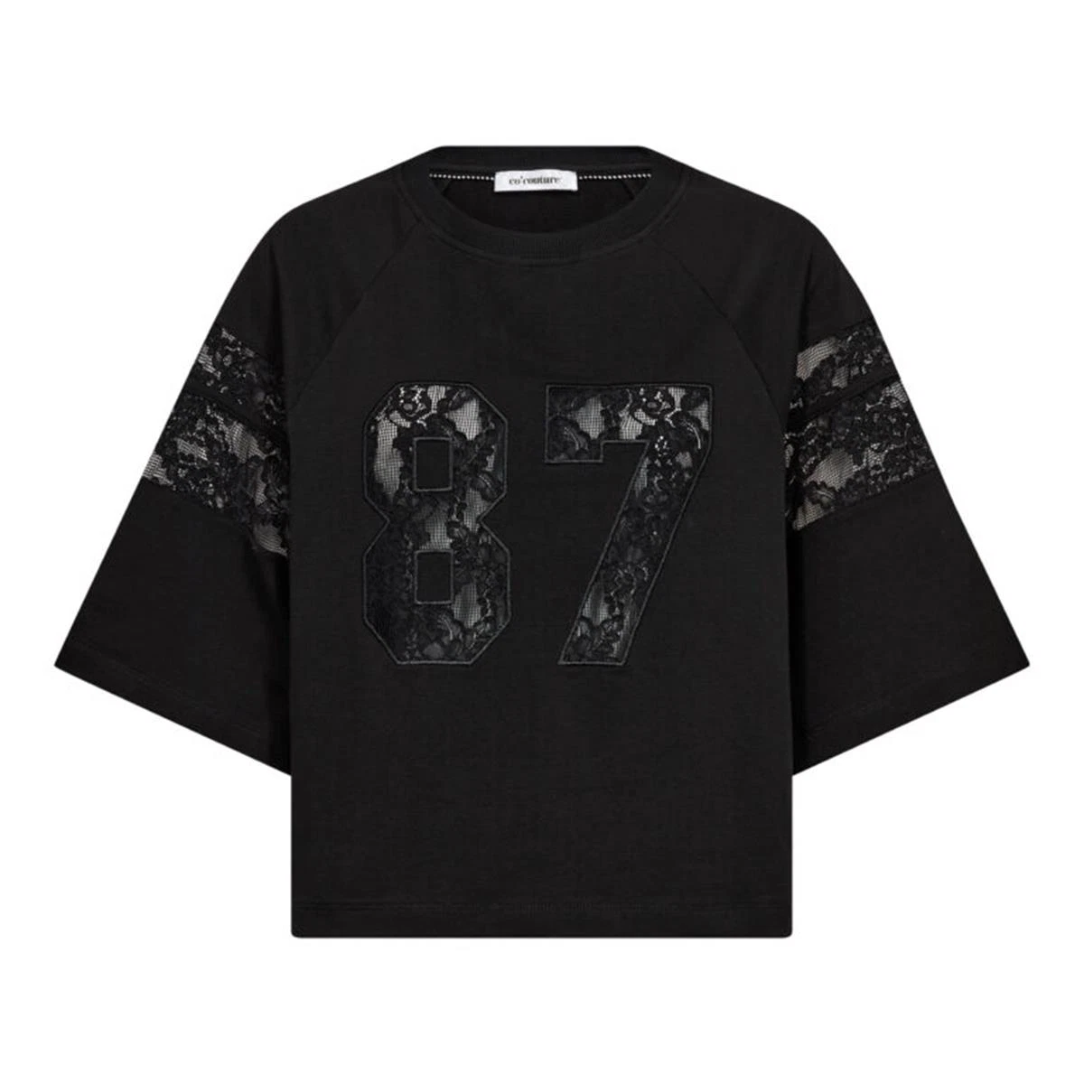 Co'Couture T-Shirt Ely Zwart 2