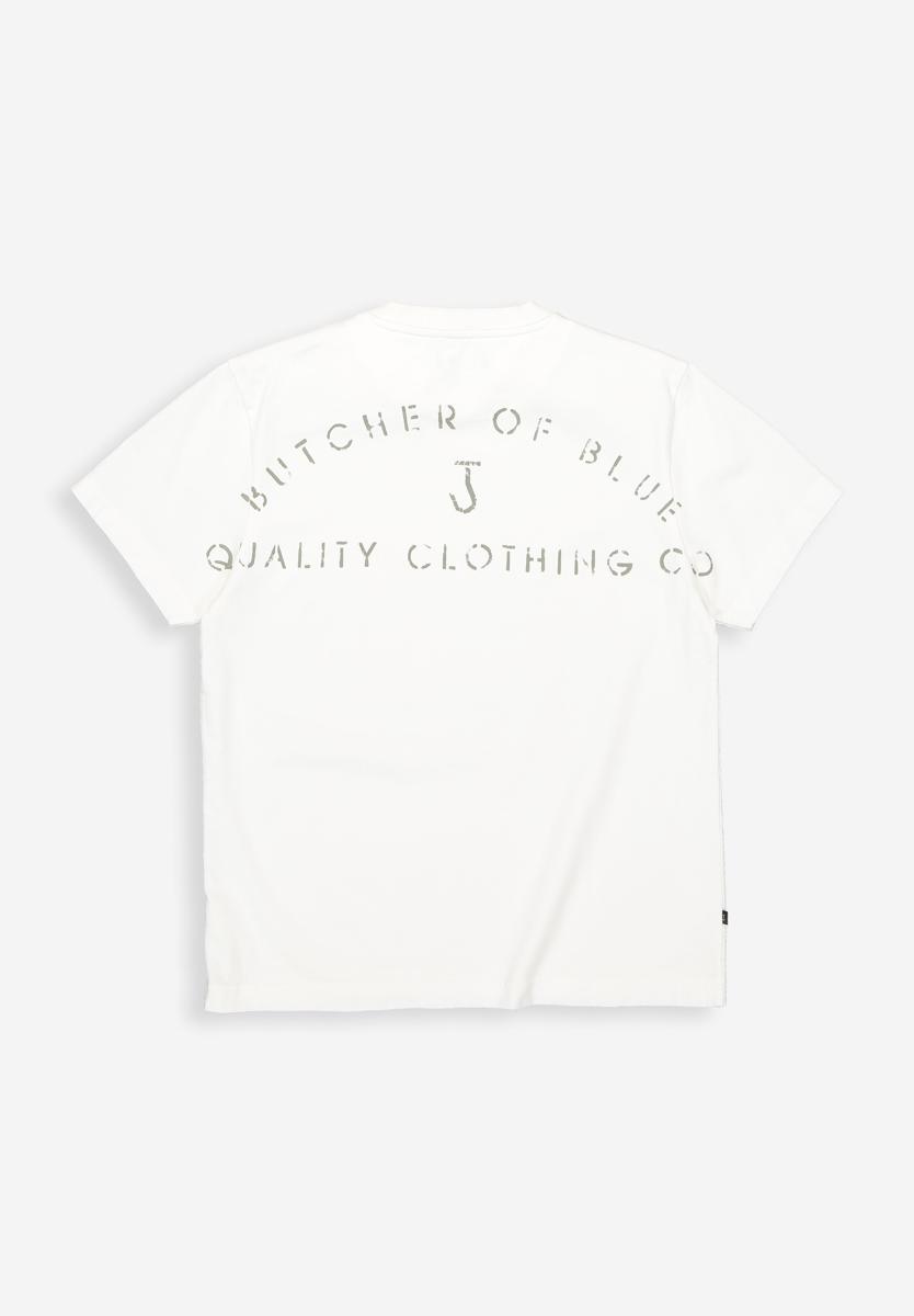 Butcher of Blue T-Shirt M2613040 Wit 2