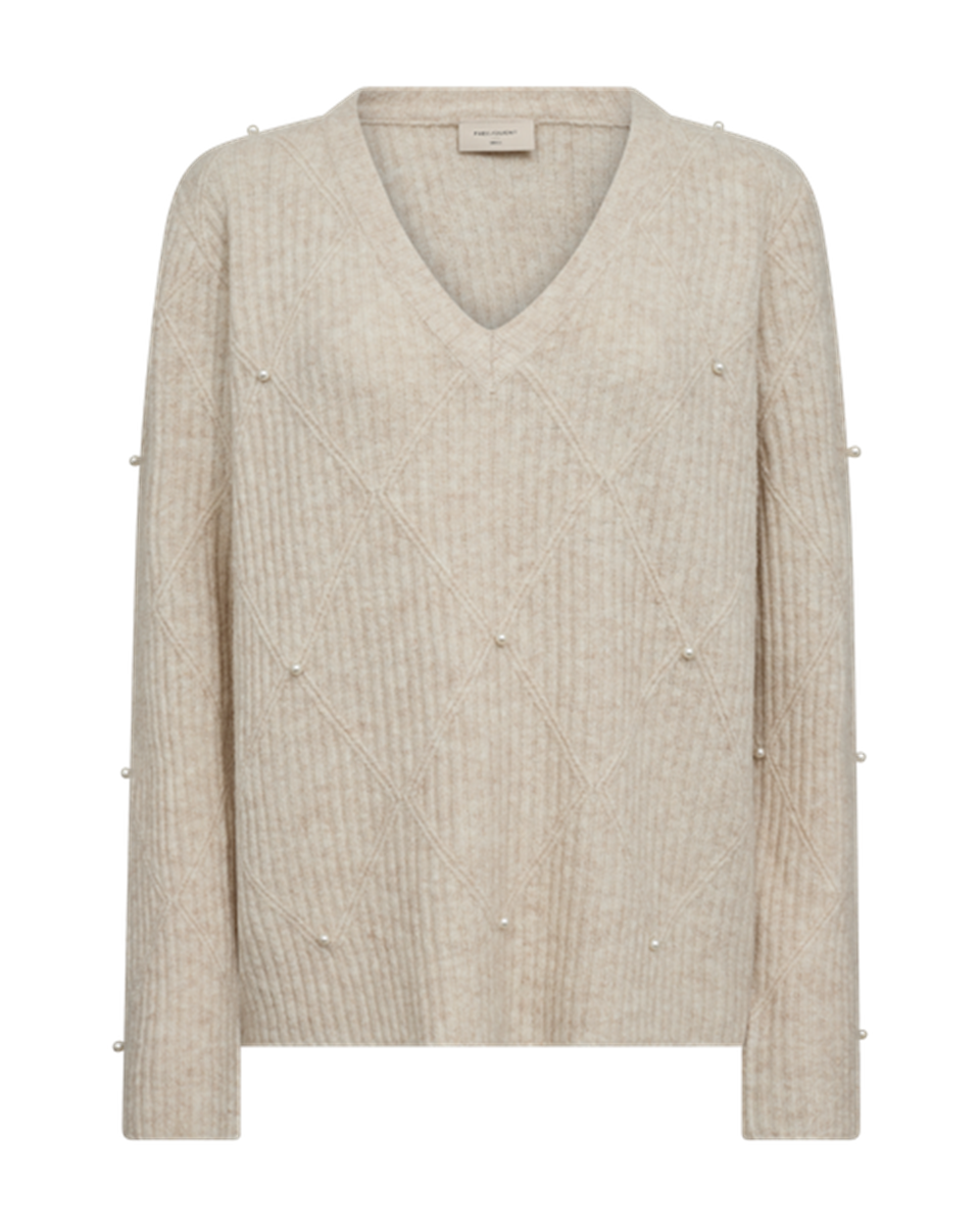 Freequent Trui Pearly Off-White 1