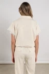 NUKUS Blouse Daniel Beige 3