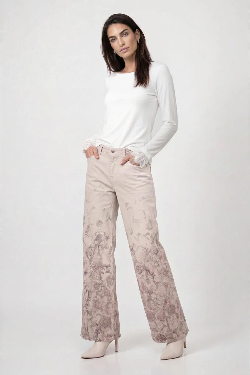 Monari Pantalon 810078 Taupe 3
