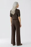 Oui Pantalon 0098665 Beige 3