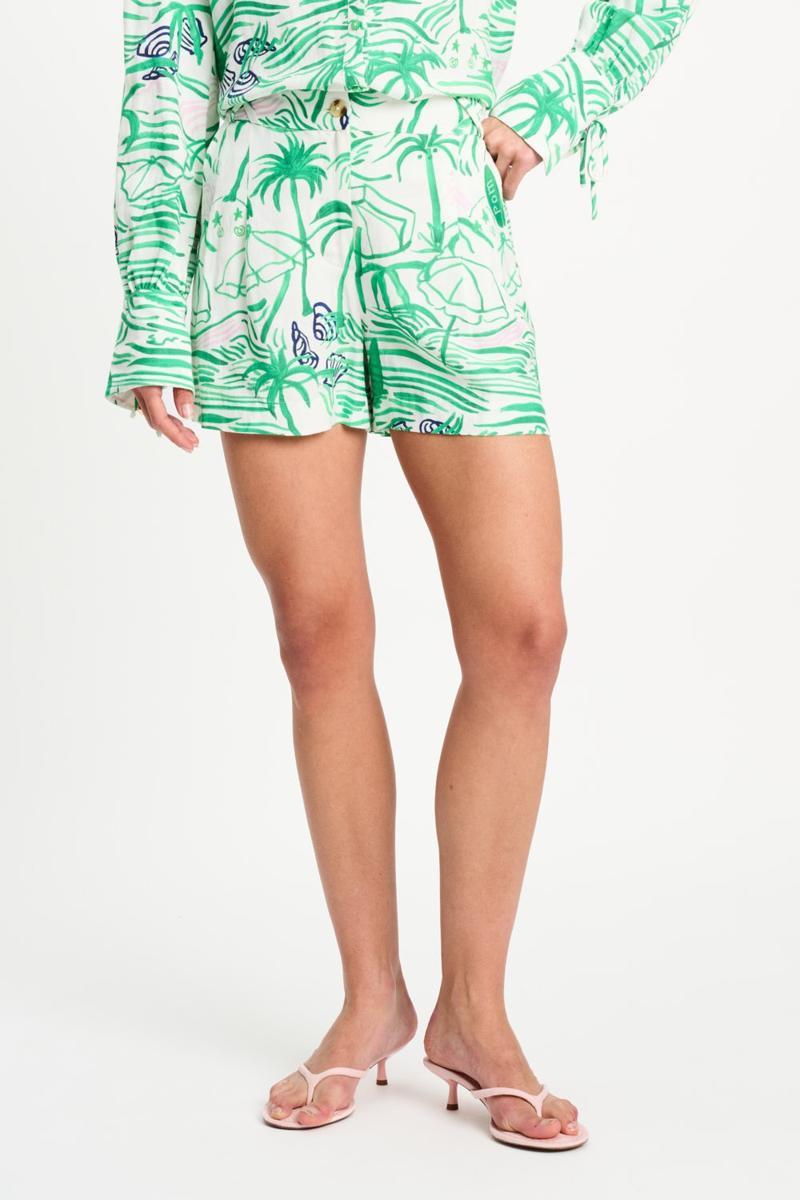 POM Amsterdam Short SP9569 Groen 4