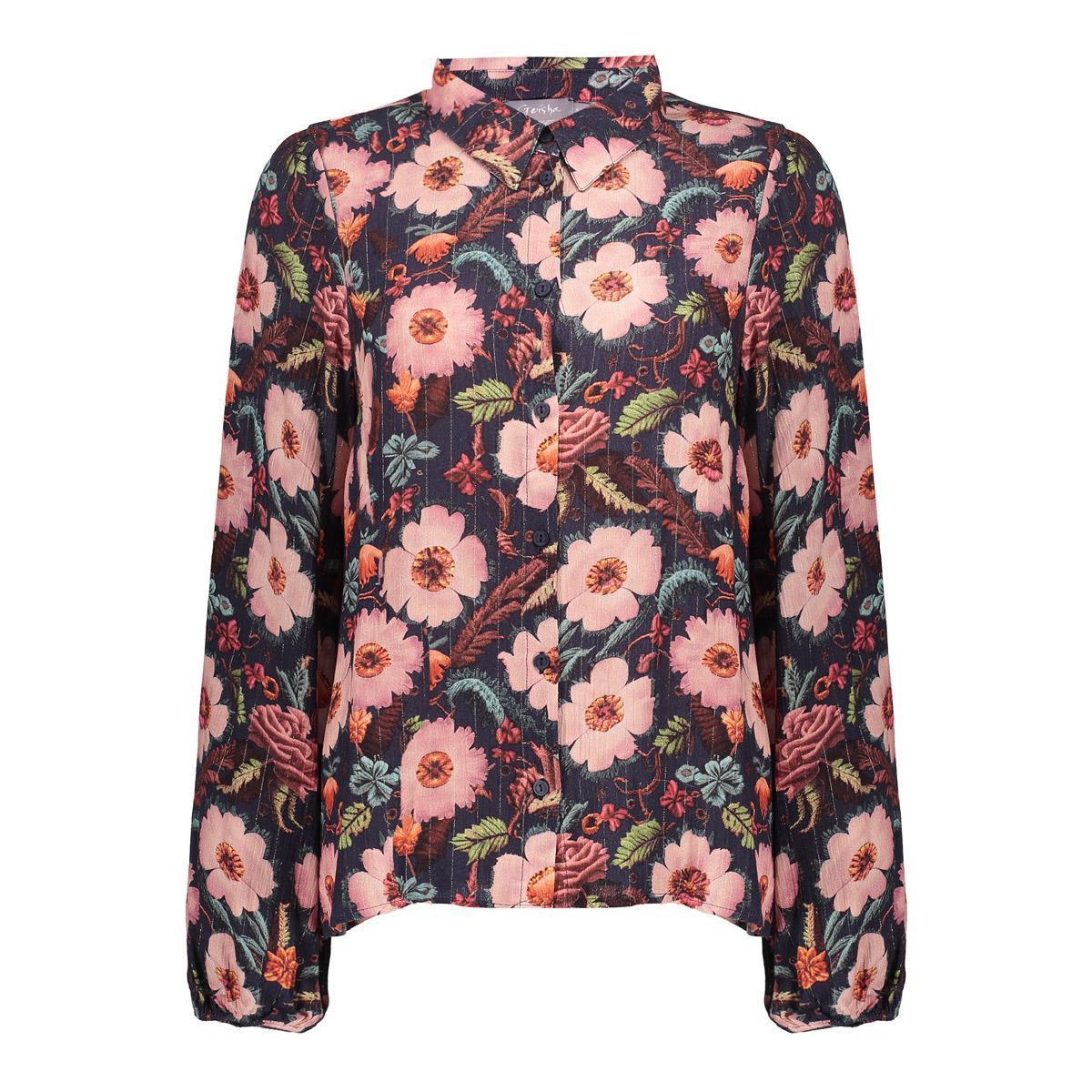 Geisha Blouse 53610-20 Blauw 2