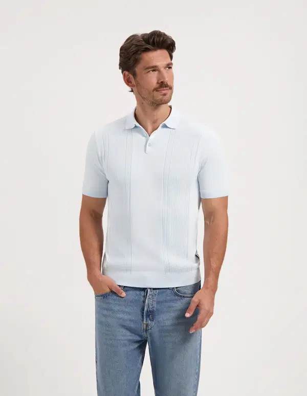 Saint Steve Polo Friederich Blauw 1