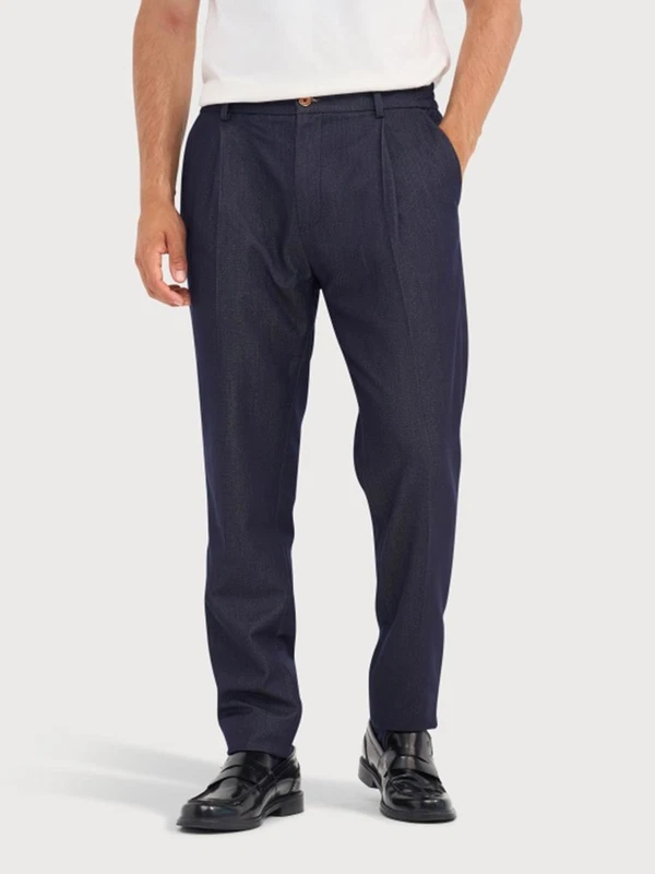 Blue Industry Pantalon OWENW26-M6 Blauw 1