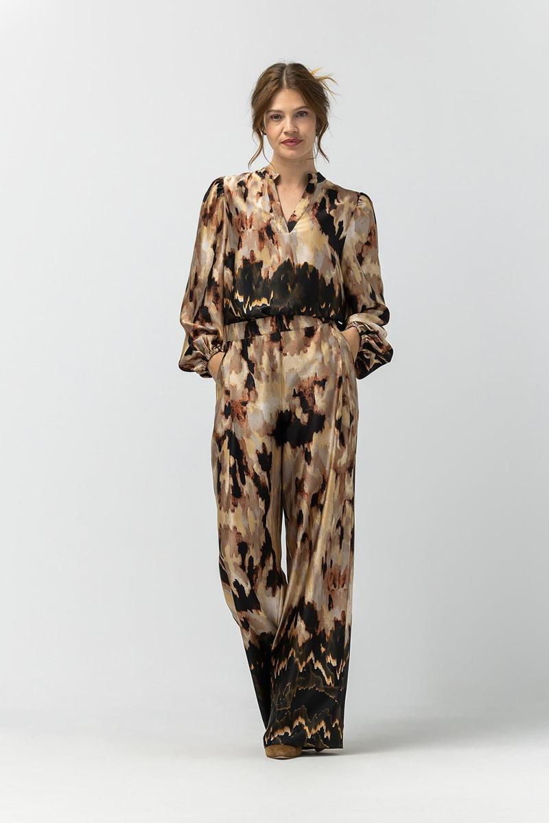 Label DOT Blouse Adoree Beige 4