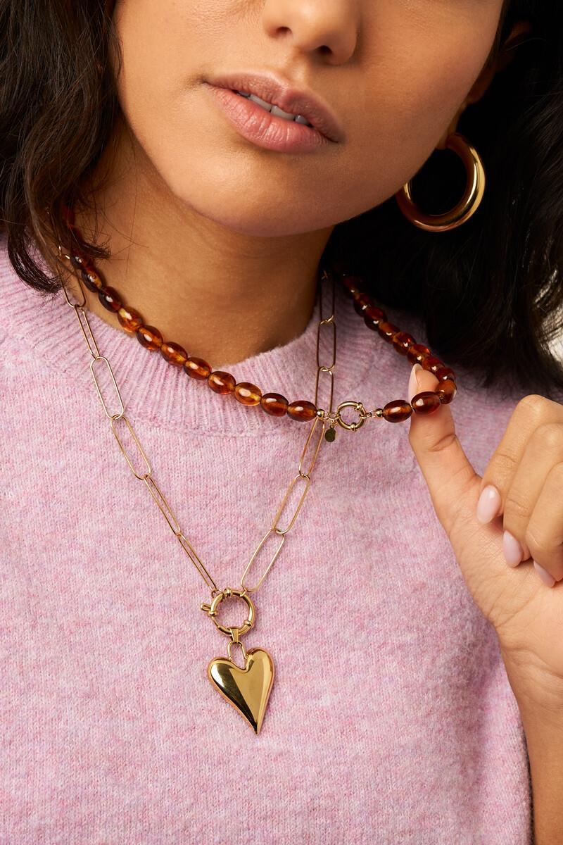 My Jewellery Ketting MJ15813 Goud 2