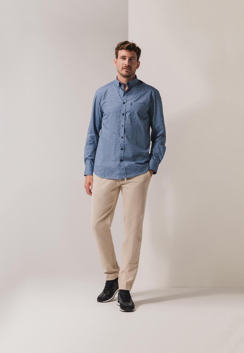 State of Art Overhemd 214-25910 Blauw 3