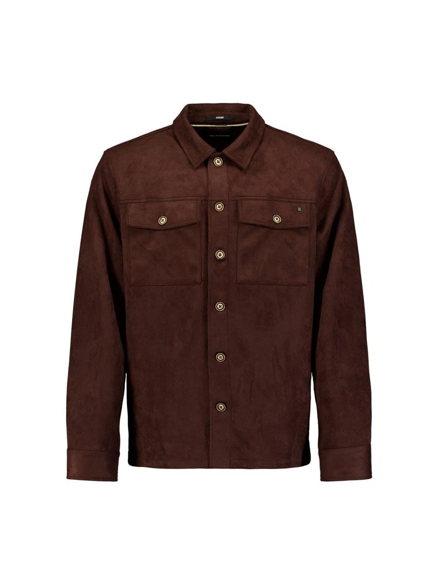 No Excess Overshirt 33510903SN Bruin 4
