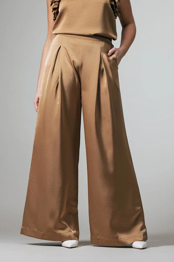 Label DOT Pantalon Rumi Bruin 1