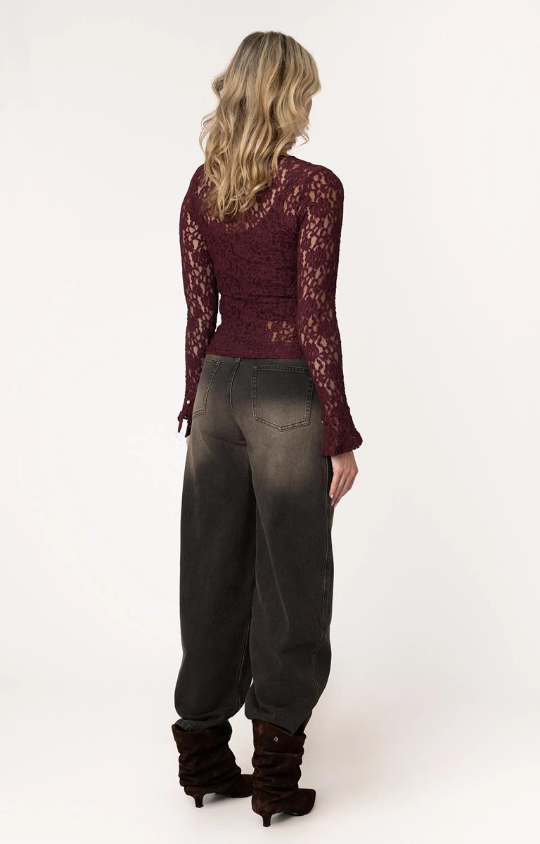 Anna Longsleeve 32a04-03911 Bruin 3