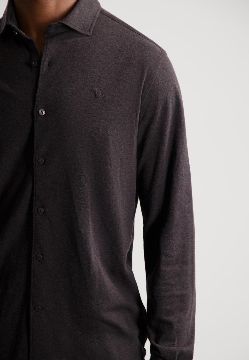 Dstrezzed Overhemd 303714-AW25 Bruin 4