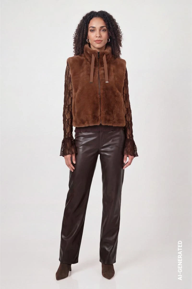 Monari Vest 810143 Bruin 5