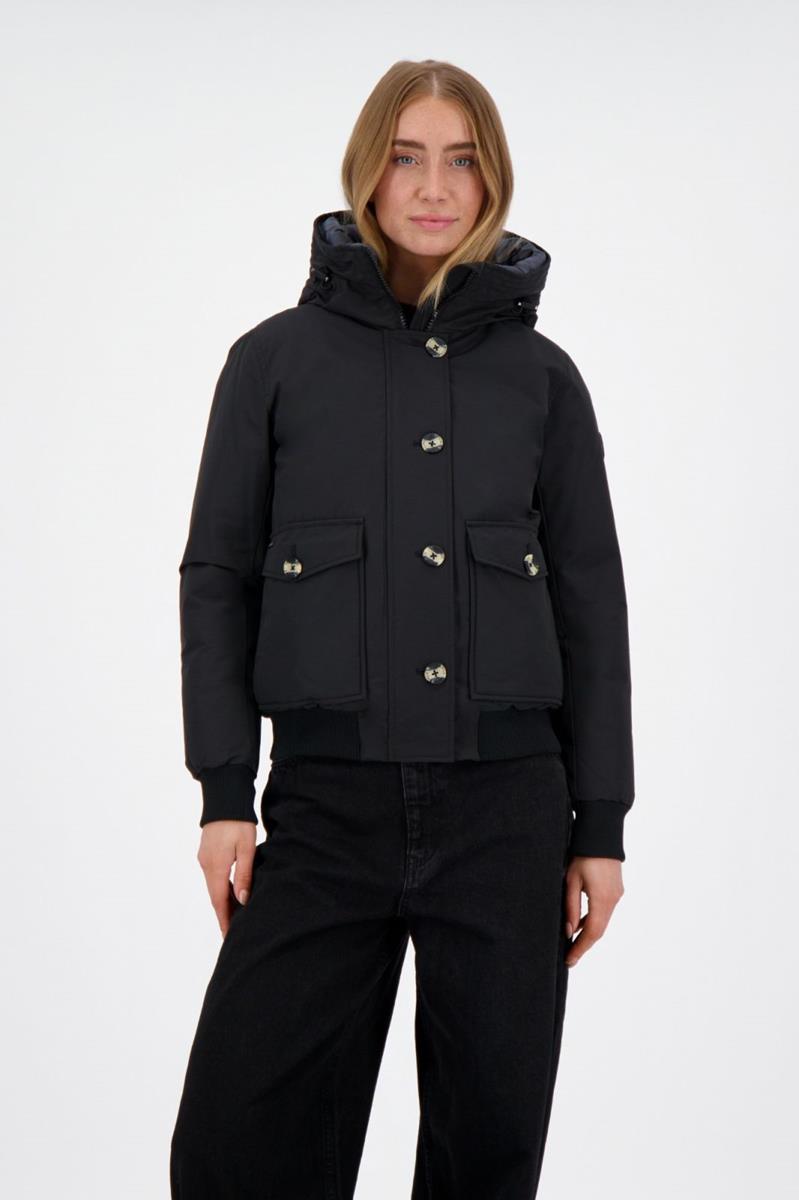 Airforce Jas Four Pocket Bomber Zwart 1