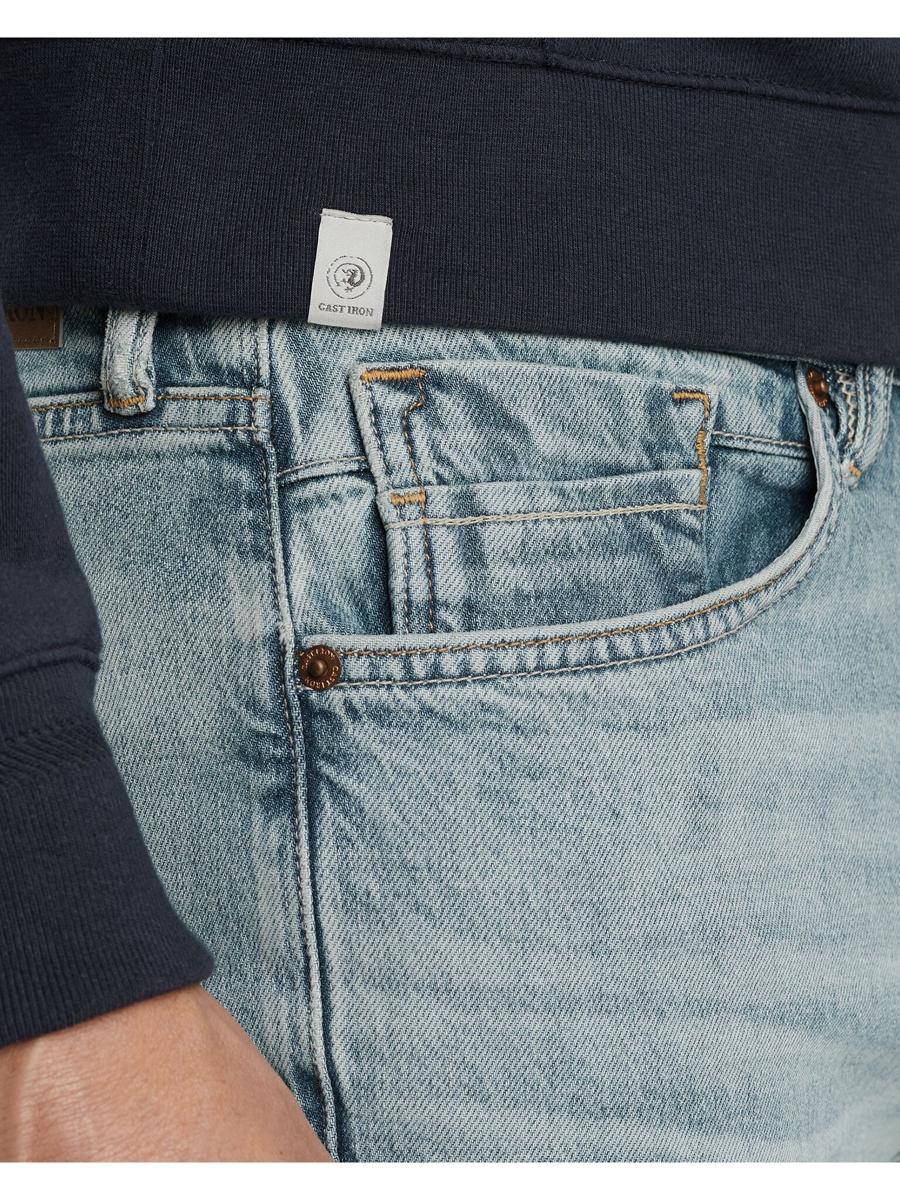 Cast Iron Pantalon CTR620 Blauw 6