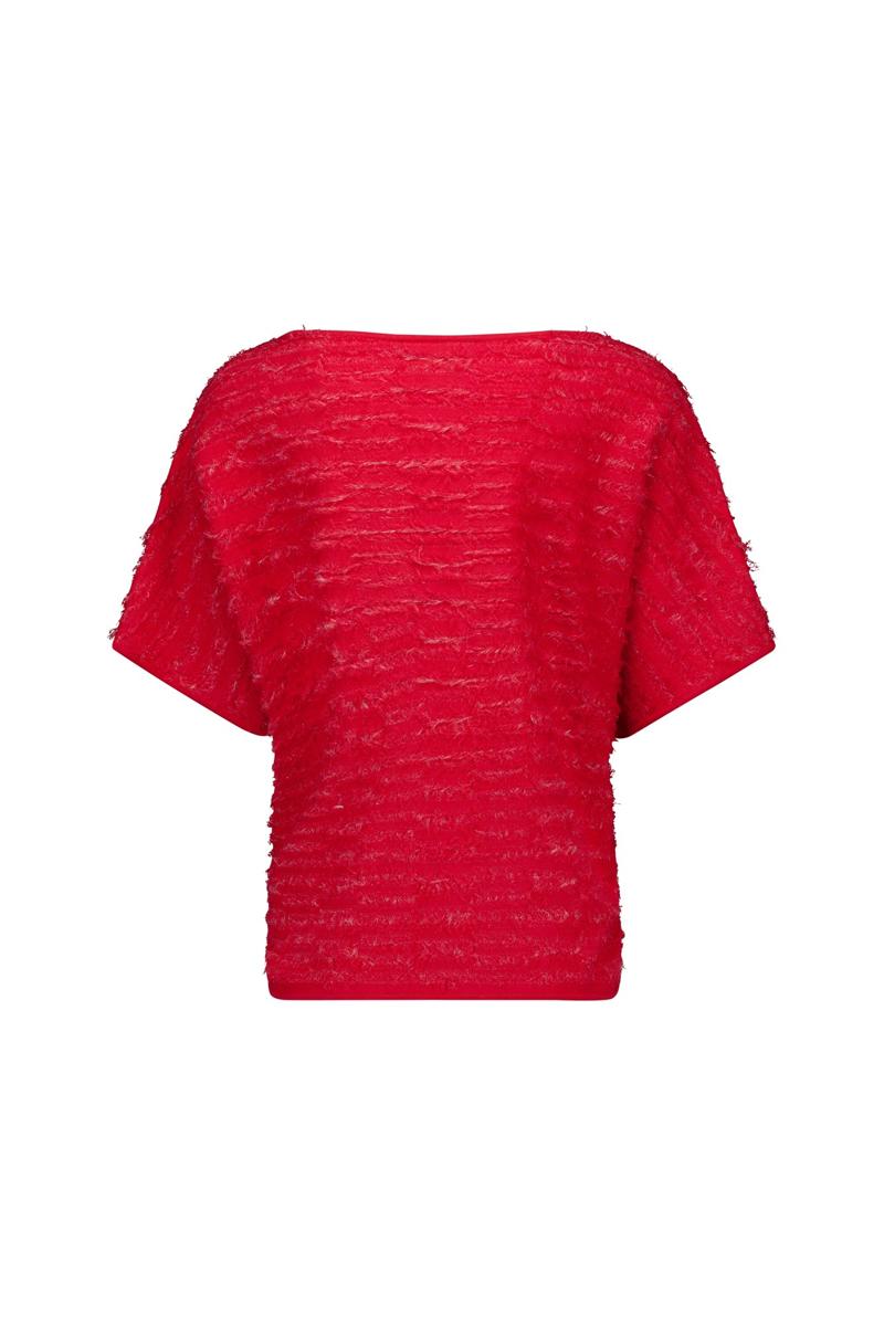 Studio Anneloes Blouse Lenti Fringe Rood 3