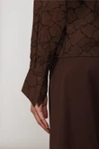 NUKUS Blouse NKF02123 Bruin 2