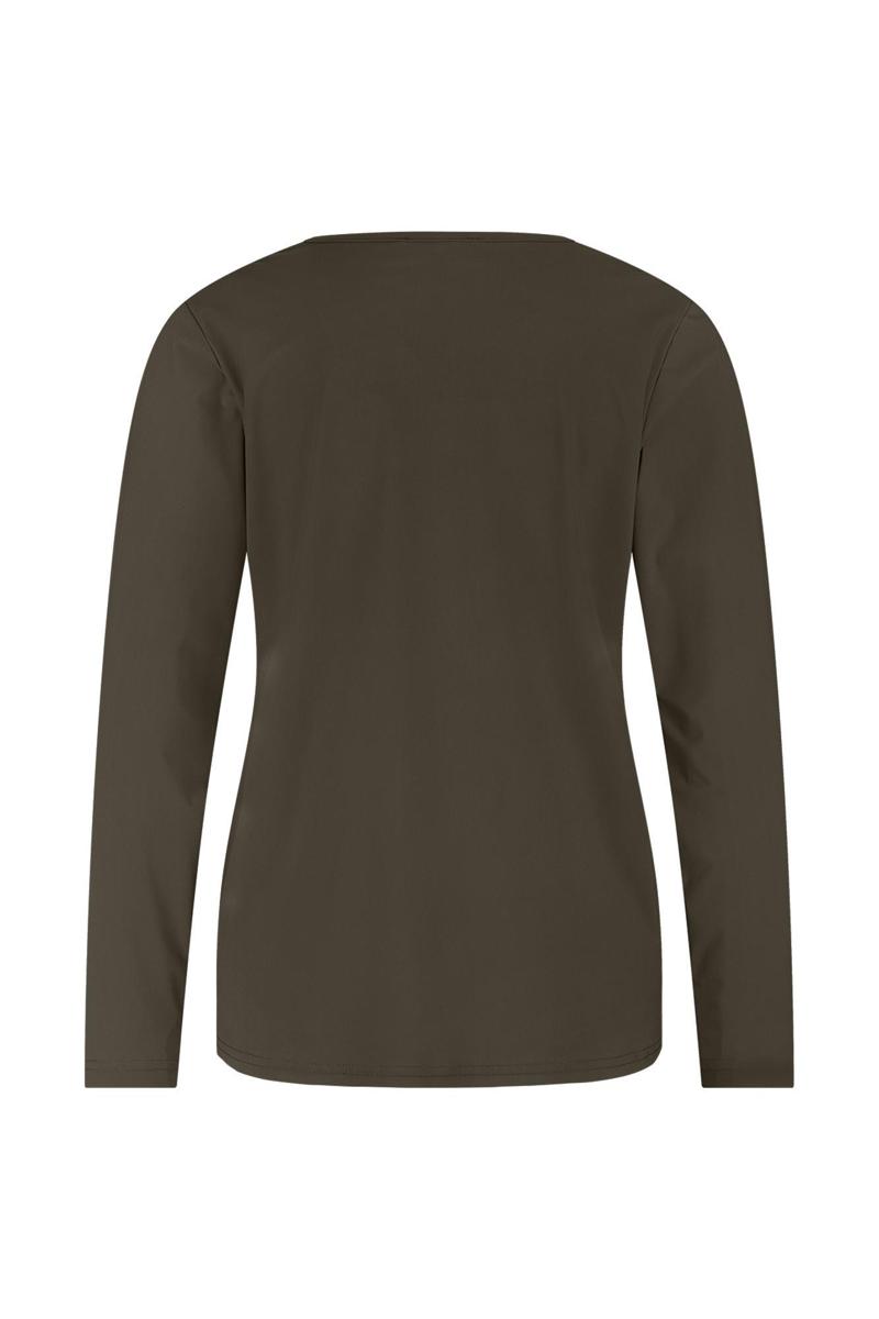 Studio Anneloes Blouse Vicky LS shirt Groen 2