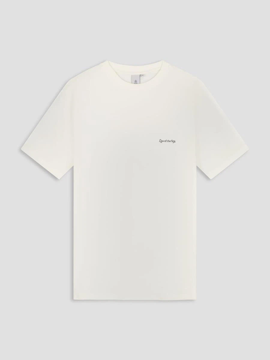 Law of the Sea T-Shirt Anchored Artwork Off-White 3