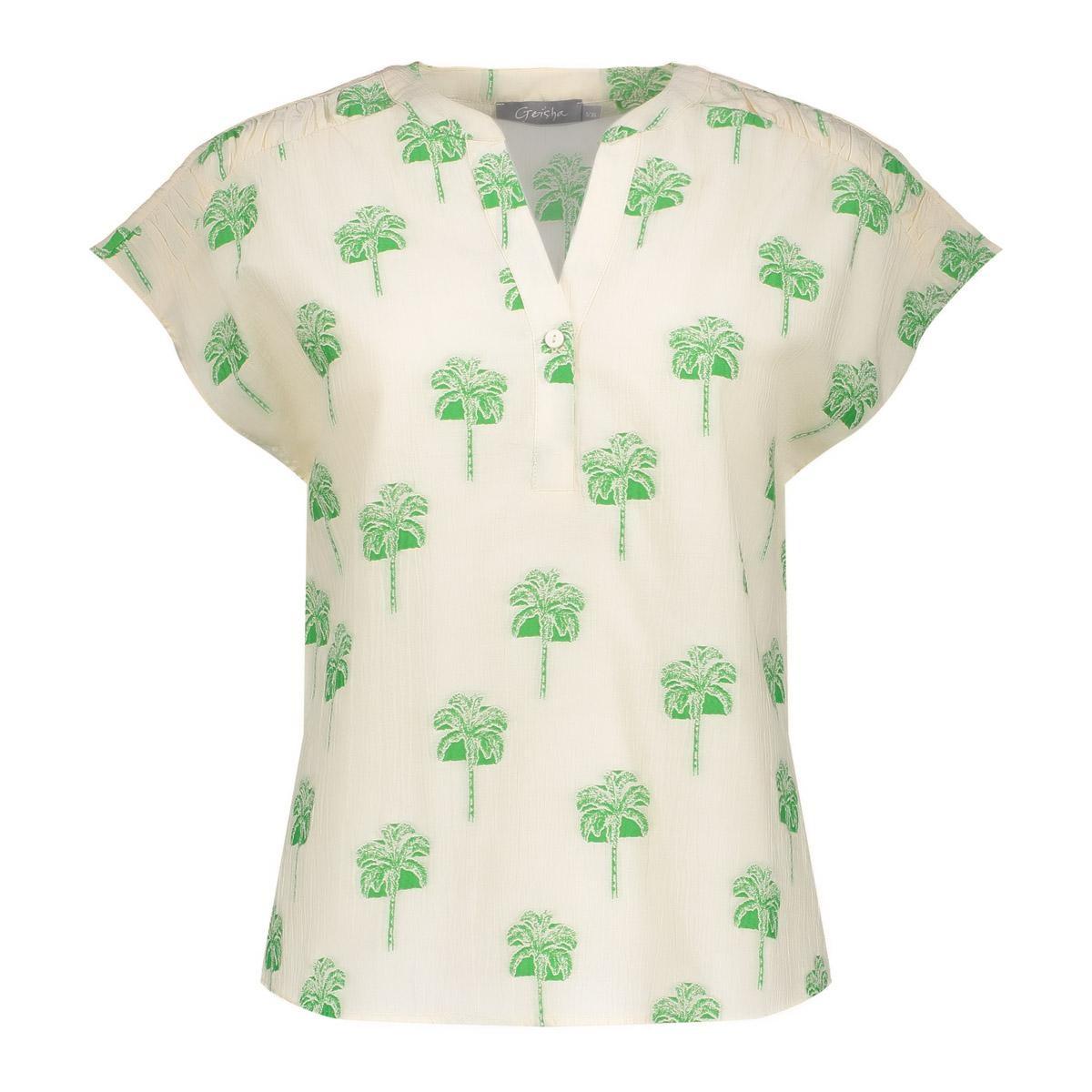 Geisha Blouse 63291-20 Groen 2