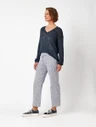 TONI Pantalon Scarlet Wide Leg 6/8 23-24/2243-31 Blauw 1