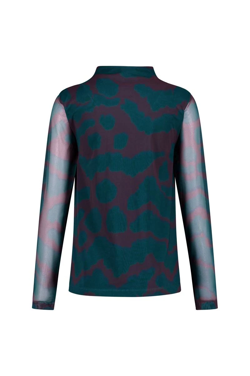 Studio Anneloes Longsleeve Rachel blurred me Groen 3