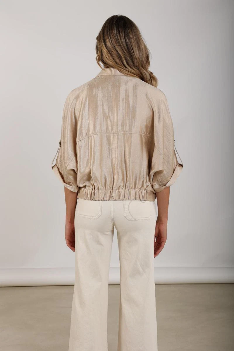 NUKUS Blouse Nelly Goud 2