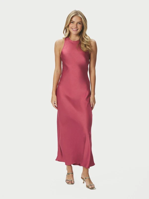Neo Noir Jurk Celinie Heavy Roze 1