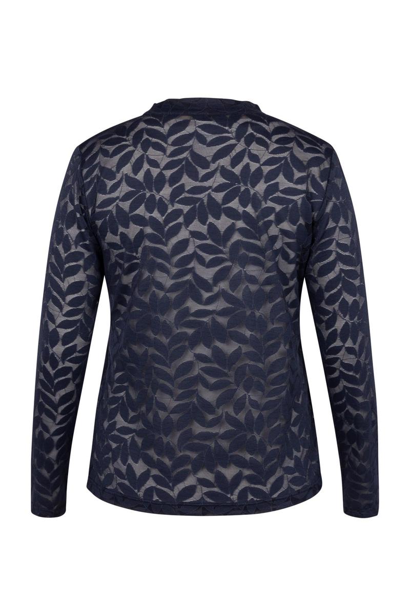 Studio Anneloes Longsleeve Reagan lace top Blauw 3