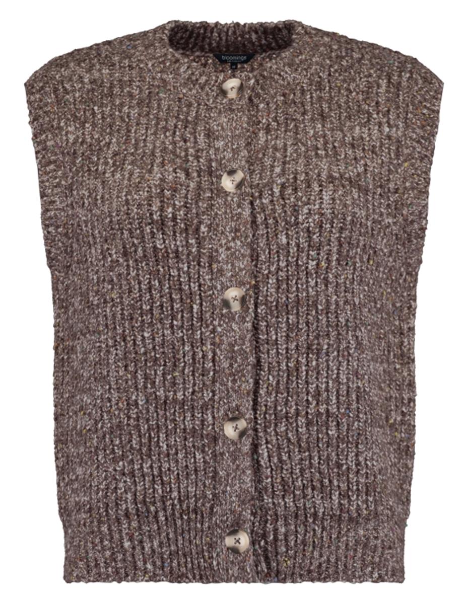 Bloomings Gilet SLK439-9105 Bruin 1