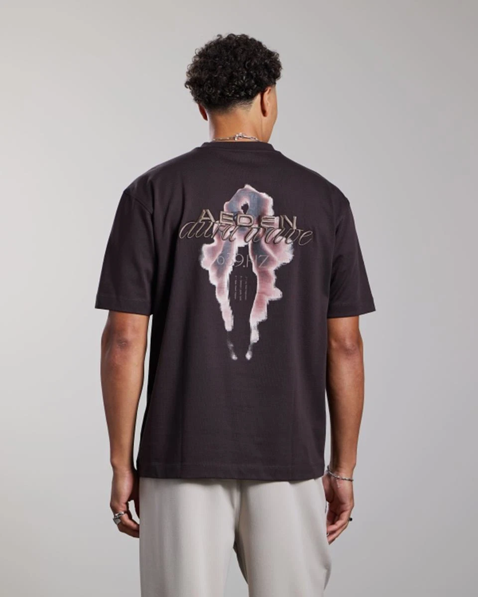 Aeden T-Shirt Lucius Zwart 1