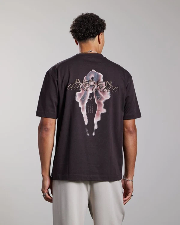 Aeden T-Shirt Lucius Zwart 1
