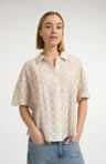 YAYA Blouse 01-201230-607 Beige 1