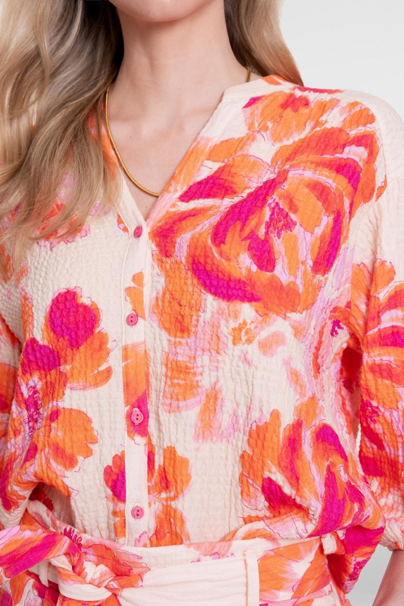 Geisha Blouse 63490-20 Roze 4